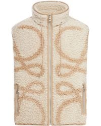 Loewe - Anagram Fleece Vest - Lyst