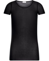 Roberto Collina - Ribbed Knit T-Shirt - Lyst