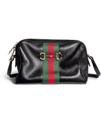 Gucci - Camera bag horsebit web misura piccola - Lyst