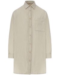 Transit - Oversized Linen Shirt - Lyst