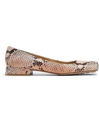 bottega veneta white flats
