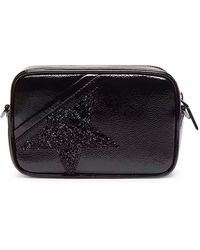 Golden Goose - Mini Star Bag In Leather And Star With Swarovski Crystals - Lyst