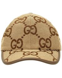 Gucci - Jumbo Gg Canvas Baseball Hat - Lyst