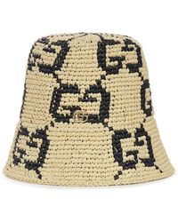 Gucci - Cappello a secchiello gg - Lyst