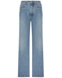 Miu Miu - Five Pocket Straight Leg Jeans - Lyst