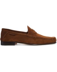 Tom Ford - Ripley Suede Loafer With Braided Band - Lyst