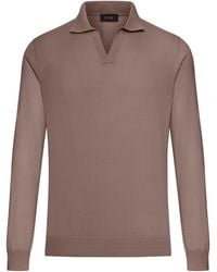 Nome G - Cotton Knitted Tennis Polo - Lyst