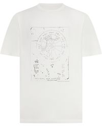 Rick Owens - Brad T Crew Neck Cotton T-Shirt With Print - Lyst