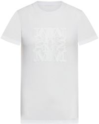 Max Mara - T-shirt con ricamo - Lyst