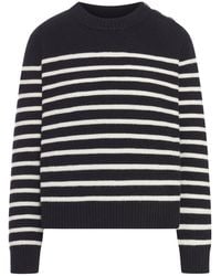 Roberto Collina - Crew Neck Wool Sweater - Lyst