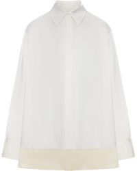 TOTEME - Fluid Tuxedo Shirt - Lyst