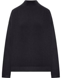 Transit - Wool Blend High Neck Sweater - Lyst