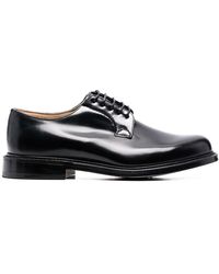 Church's - Shannon derby in pelle di vitello spazzolato - Lyst