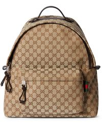 Gucci - Gg Fabric Backpack Medium Size - Lyst