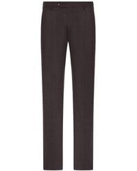 PT Torino - Tailored Cotton Trousers - Lyst