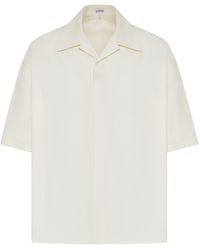Loewe - Short-Sleeved Cotton Shirt - Lyst
