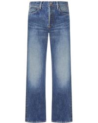 Visvim - Jeans social sculpture con design cinque tasche - Lyst