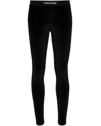 Tom Ford - leggings With Logo Band - Lyst