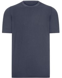 Nome G - Short-Sleeved Cotton Knitted T-Shirt - Lyst