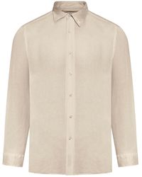 Woolrich - Camicia in lino - Lyst