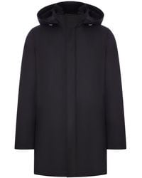 Herno - Technical Hooded Parka - Lyst