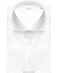 Fray - Cotton Shirt With Twin Cuffs - Lyst