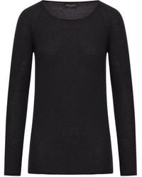 Roberto Collina - Crew Neck Cashmere Sweater - Lyst