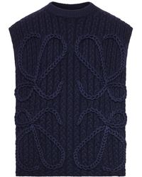 Loewe - Wool Vest - Lyst
