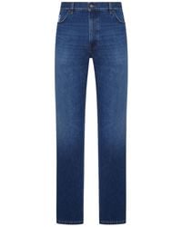ZEGNA - Vintage Stretch Denim Jeans - Lyst