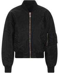 Givenchy - Bomber Jacket With Logo Print And 4G Zipper - Lyst