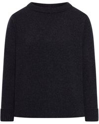 Roberto Collina - Maglione girocollo in misto lana - Lyst