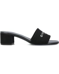Givenchy - 4g Canvas Mules - Lyst