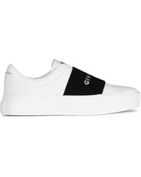 Givenchy Sneakers In Leather With Webbing - Multicolor