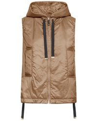 Max Mara - Padded Vest With Hood - Lyst