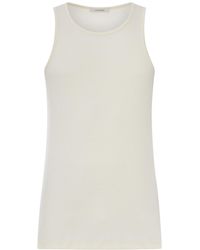 Lemaire - Cotton Tank Top - Lyst