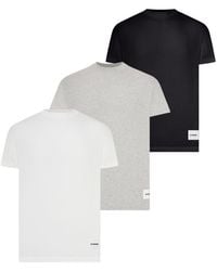 Jil Sander - Set Of 3 Short-Sleeved T-Shirts - Lyst