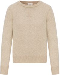 Celine - Maglione in cashmere con logo triomphe - Lyst