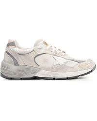 Golden Goose - White/grey Dad-star Sneakers - Lyst