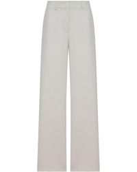 Giorgio Armani - Tailored Linen Trousers - Lyst