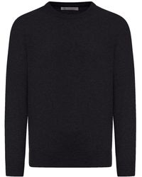 Brunello Cucinelli - Maglione girocolllo essential in cashmere - Lyst