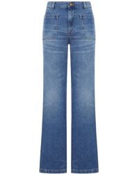 The Seafarer - Cotton Denim Curt Jeans - Lyst