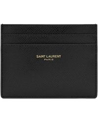 Saint Laurent - Credit Card Case - Lyst