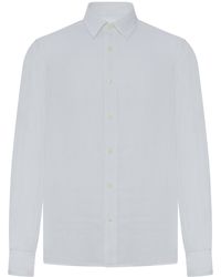 120% Lino - Regular Fit Linen Shirt - Lyst