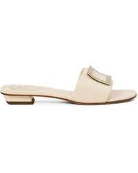 Roger Vivier - Padded Leather Mules - Lyst