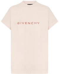 Givenchy - T-shirt slim 4g in cotone - Lyst