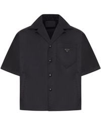 Prada - Short-Sleeved Re-Nylon Shirt - Lyst