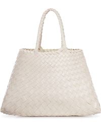 Dragon Diffusion - Borsa santa croce small in pelle sabbia - Lyst