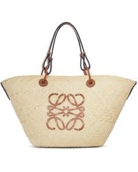 Loewe - Anagram Basket Medium Bag - Lyst