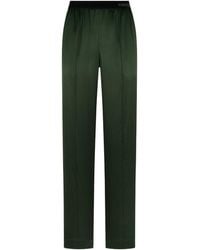 Tom Ford - Stretch Silk Satin Trousers - Lyst