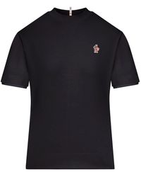 Moncler - Stretch Jersey T-Shirt - Lyst